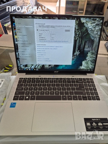 Acer Aspire lite 16, снимка 3 - Лаптопи за дома - 53720895