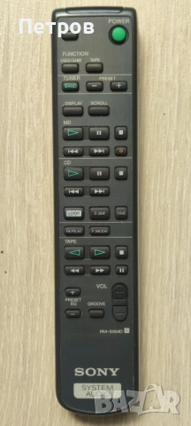 Дистанционно SONY system audio 