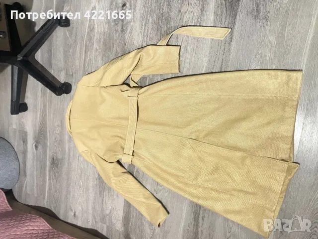 H&M есенно палто, бежово, снимка 5 - Палта, манта - 47107770