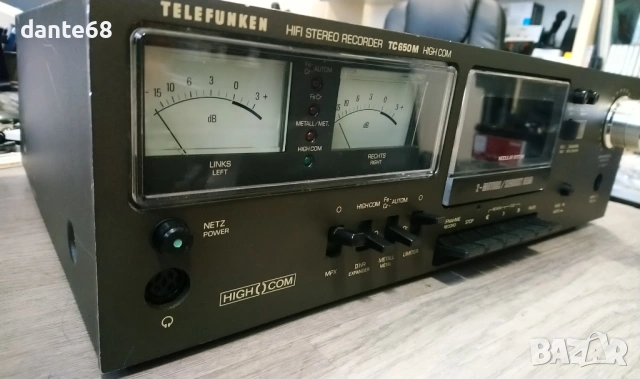 Касетен дек Telefunken TC650M High Com, снимка 2 - Декове - 54089271