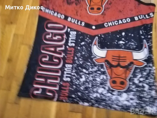 Потник тип баскетболен на Чикаго Булс фенски размер М, снимка 5 - Баскетбол - 49923992