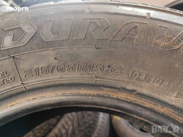 4бр.лятнa гума 215/65/15C Bridgestone, снимка 4 - Гуми и джанти - 53924478
