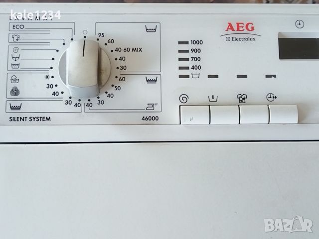 Пералнят AEG Electrolux 46000. 5,5кг. За части! Платка. Програматор. Помпа. , снимка 4 - Перални - 46494314