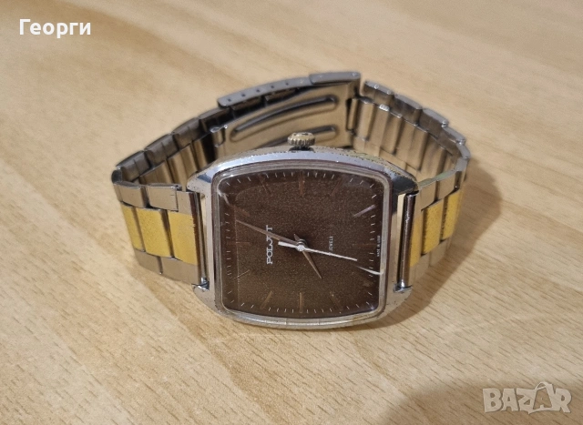 Мъжки ръчен механичен часовник POLJOT 17 jewels работещ, снимка 3 - Мъжки - 53681801