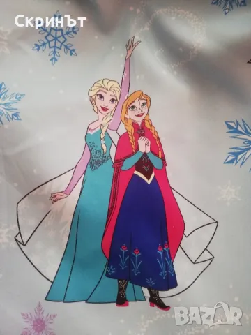 Завеса Disney/Frozen + ПОДАРЪК! , снимка 1 - Други - 46999341