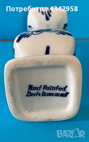 Delft.Vintage. Holland.Ваза., снимка 7 - Антикварни и старинни предмети - 52534575