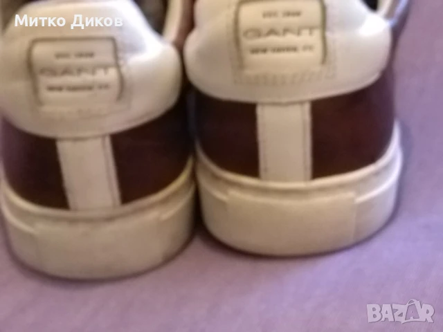 Gant модел Mc Julien маркови маратонки №45 UK 10 US 11 стелка 299мм отлични ест.кожа, снимка 6 - Маратонки - 51007605