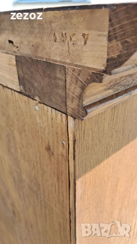 Шкаф ретро масив №117, снимка 13 - Секции и витрини - 53957681