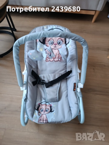 Повивалник и шезлонг, снимка 4 - Детски шезлонги - 51605133