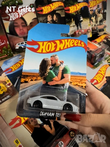 Персонализирана HotWheels количка със снимка