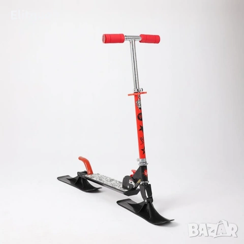 Детска тротинетка за пързаляне по сняг и каране по асфалт., снимка 15 - Скутери и тротинетки - 53389578