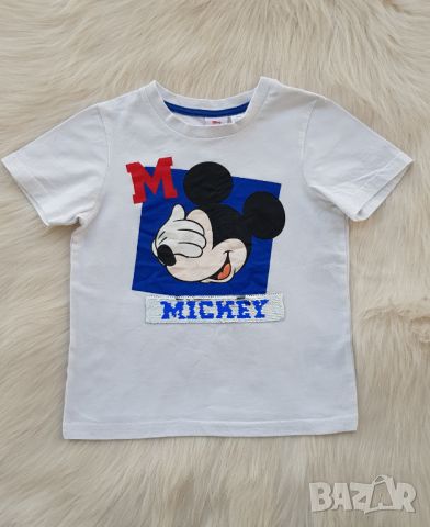 Детска тениска Mickey 5-6 години , снимка 8 - Детски тениски и потници - 46592450