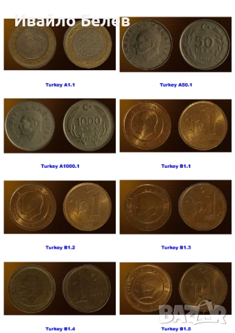 139 чуждестранни монети 1839-2022 от 29 държави, снимка 13 - Нумизматика и бонистика - 52588532