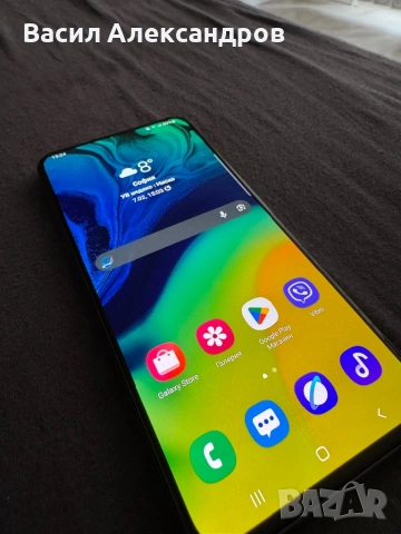 Samsung Galaxy A80 - черен, снимка 2 - Samsung - 53392863