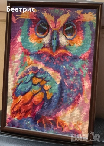 Диамантени гоблени с кръгли мъниста-животни, снимка 3 - Гоблени - 52566011