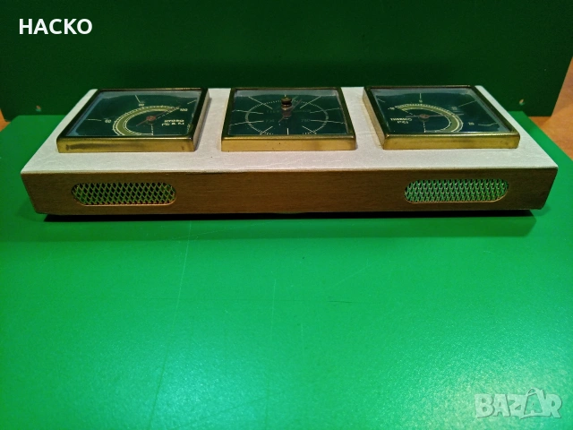 Метеорологична Станция,Термометър,Барометър,Влагомер Made in GDR, снимка 5 - Други - 53812865