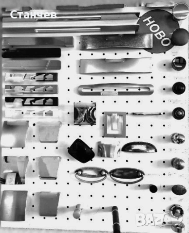  Mебелен обков -панти, дръжки,закачалки,крака,плъзгащи и чупещи гардероби