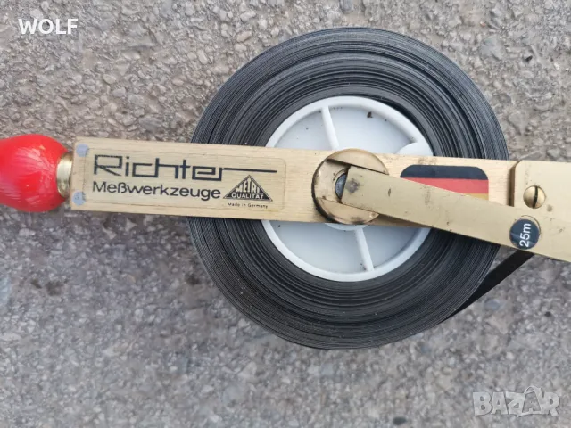 Richter germany 25m Ролеткa за резервоар, снимка 2 - Други инструменти - 48436829