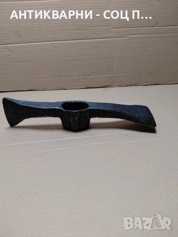 Соц Стара Ръчно Кована Голяма Киркобрадва 2.300кг. НОМЕР 886., снимка 15 - Антикварни и старинни предмети - 54101980