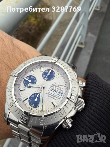 Breitling Superocean Chronograph II A13340, снимка 4 - Мъжки - 52827887