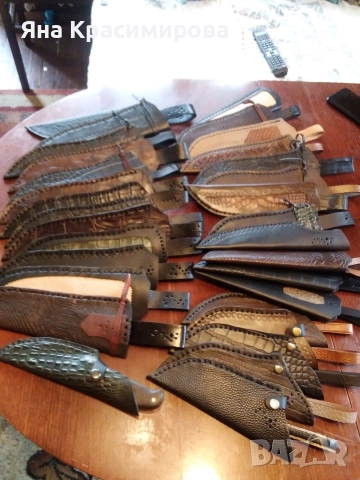 Кания от естествена кожа , снимка 2 - Други ценни предмети - 51564423