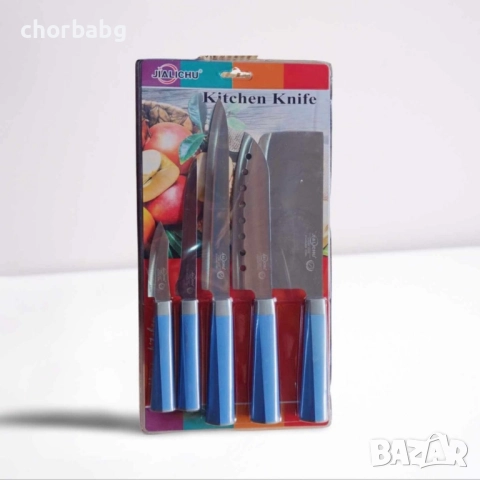 Кухненски комплект за рязане – 5 части, снимка 2 - Аксесоари за кухня - 52989089