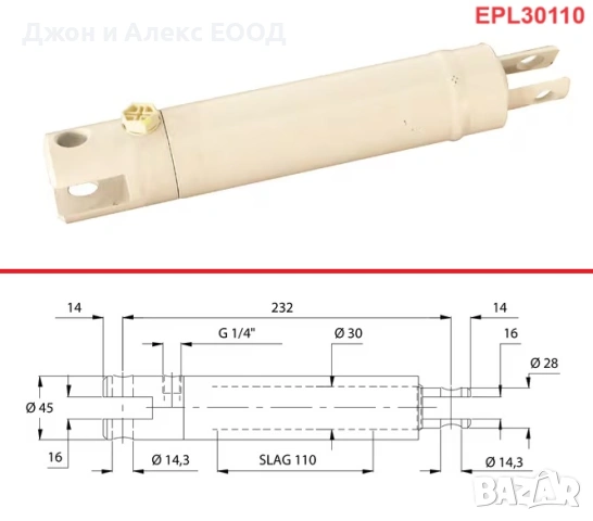 Немски хидравлични спирачни цилиндри KRAMP (Brake Ram, BC, BCS, BCB & BCDT Series)