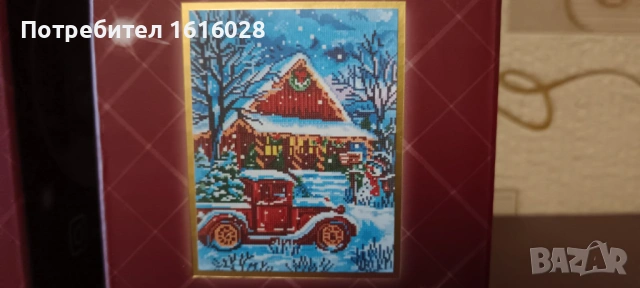 Нов Коледен диамантен гоблен със светещи елементи в тъмното., снимка 16 - Гоблени - 50665415