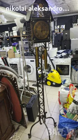 френски винтидж часовник ковано желязо , снимка 10 - Антикварни и старинни предмети - 50080488