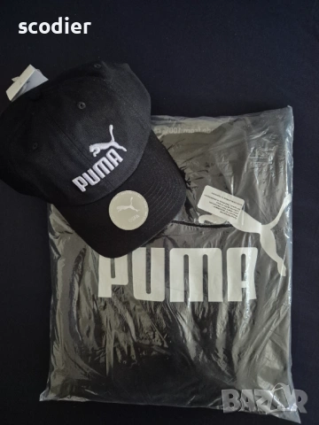 Puma- комплект ХL суитшърт+шапка, снимка 2 - Суичъри - 53885466