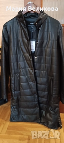 Дамско зимно кожено яке Vero Moda, снимка 5 - Якета - 52324262