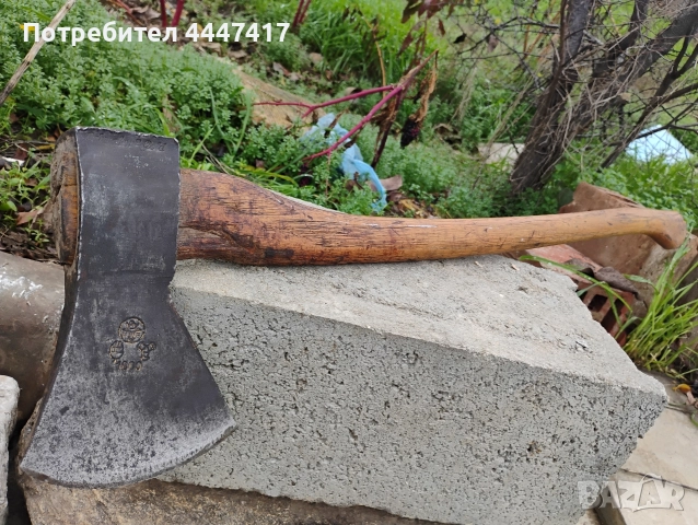 Стара Германска брадва , снимка 7 - Градински инструменти - 52679452