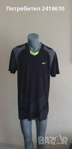 Nike Knit Rafa Nadal US Open 2010 Final Mens Size L / XL  ОРИГИНАЛ! Мъжка Тениска !, снимка 9 - Тениски - 50463430