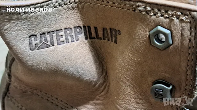 CATERPILAR-CAT-мъжки кожени оригинални обувки 46 номер,нови, снимка 2 - Мъжки боти - 48590791