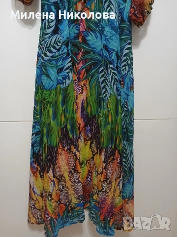 Дълга лятна рокля 44, снимка 8 - Рокли - 53486527