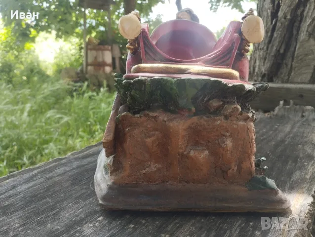 Ретро гипсова Поставка за вино , снимка 5 - Антикварни и старинни предмети - 50406001