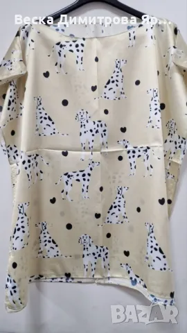 Луксозна плажна туника от 100% коприна – стил и комфорт за летните дни, снимка 4 - Туники - 49909005