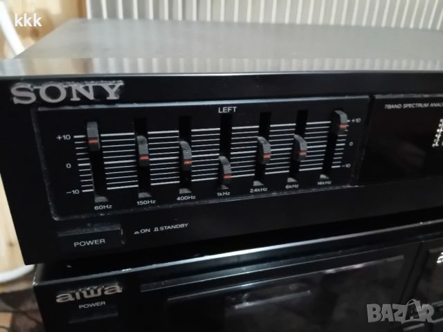 sony  7 band SEQ 411, снимка 2 - Ресийвъри, усилватели, смесителни пултове - 45196012