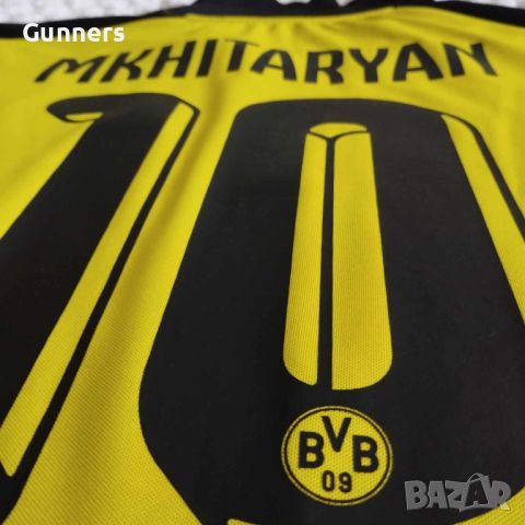 Borussia Dortmund 15/16 Home Shirt #10 Mkhitaryan, снимка 5 - Спортни дрехи, екипи - 46354381