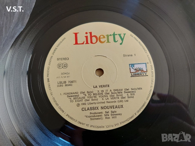 Classix Nouveaux – La Verité, снимка 3 - Грамофонни плочи - 52924831