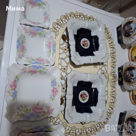 Порцеланови салфетници, пепелници и солници, снимка 10 - Аксесоари за кухня - 50043640