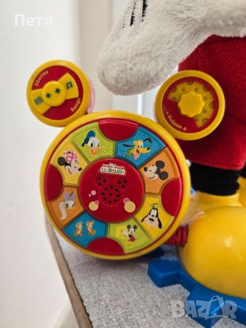 Мики Маус - разказвач на приказки на италиански език, снимка 5 - Музикални играчки - 46078915