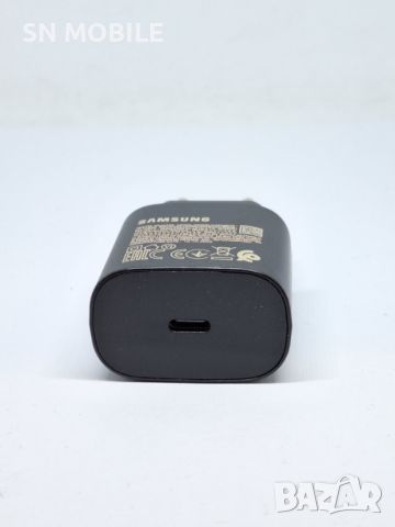 Оригинално Зарядно SAMSUNG 25W 220v Super Fast Charger USB-C EP-TA800EBE, Черен (Bulk), снимка 3 - Оригинални зарядни - 45236075