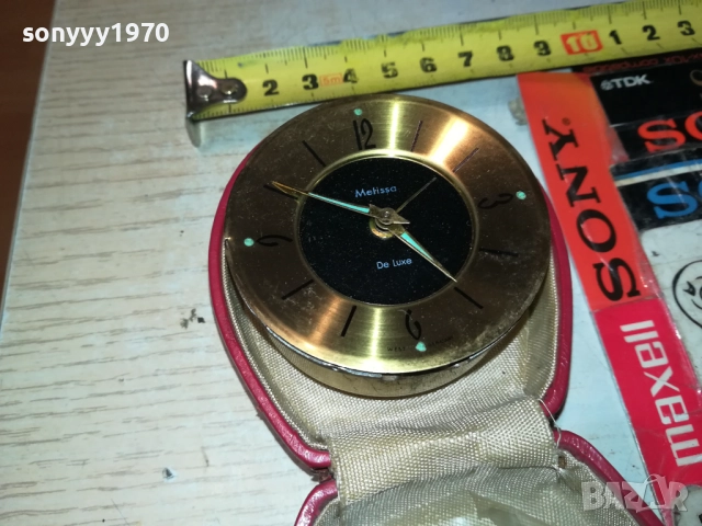 MELISSA DE LUXE FRANCE-БУДИЛНИК ОТ ФРАНЦИЯ 0710251301, снимка 14 - Антикварни и старинни предмети - 51973552