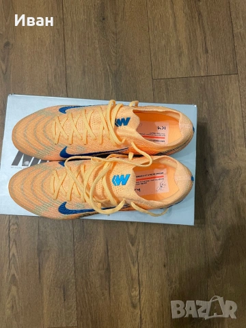 Футболни обувки Nike Air Zoom Mercurial Vapor 16 Elite x Mbappe FG, снимка 3 - Спортни обувки - 54009514