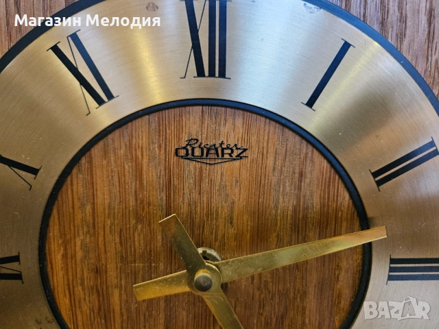 Немски стенен часовник Richter В отлично техническо и визуално състояние., снимка 4 - Стенни часовници - 53354570