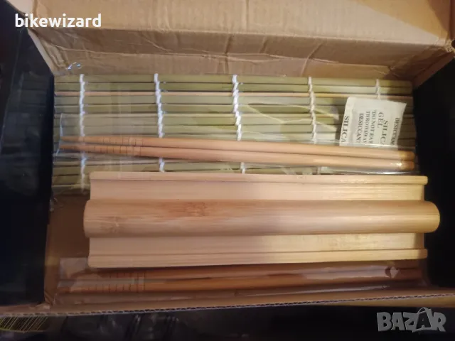 Toys4Boys Комплект за приготвяне на суши  от бамбук НОВО, снимка 9 - Други - 50001816