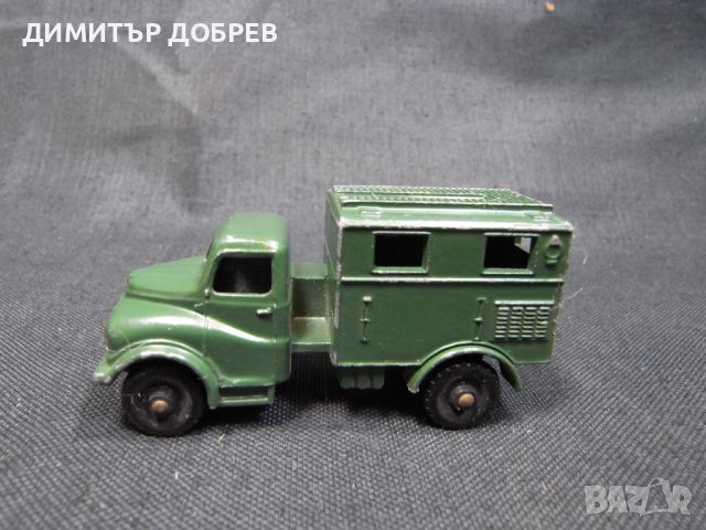 СТАРА РЕТРО МЕТАЛНА КОЛИЧКА LESNEY MATCHBOX ENGLAND AUSTIN MK2 RADIO TRUCK, снимка 2 - Колекции - 46291317