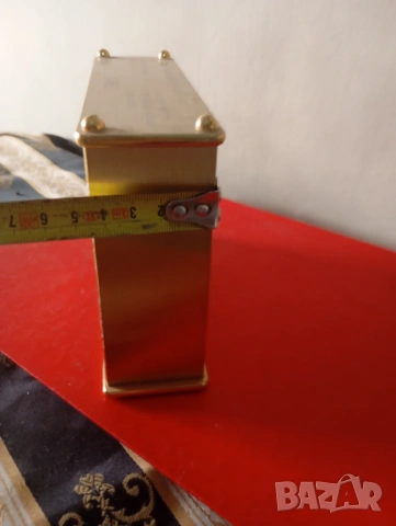 Винтидж настолен часовник, снимка 4 - Други ценни предмети - 53968931