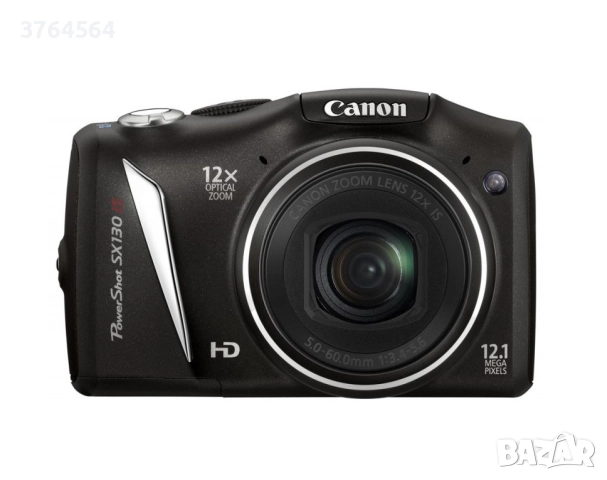 Фотоапарат Canon Power Shot SX130 IS с обектив 28-336 мм (екв. 35 мм) и стабилизация, снимка 2 - Фотоапарати - 52818738